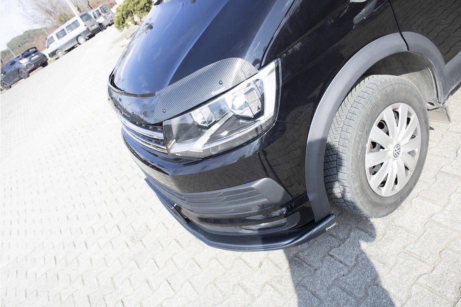 Volkswagen T6 2015–2024 Motorkapdeflector carbonlook (EuroCap) Foto 12