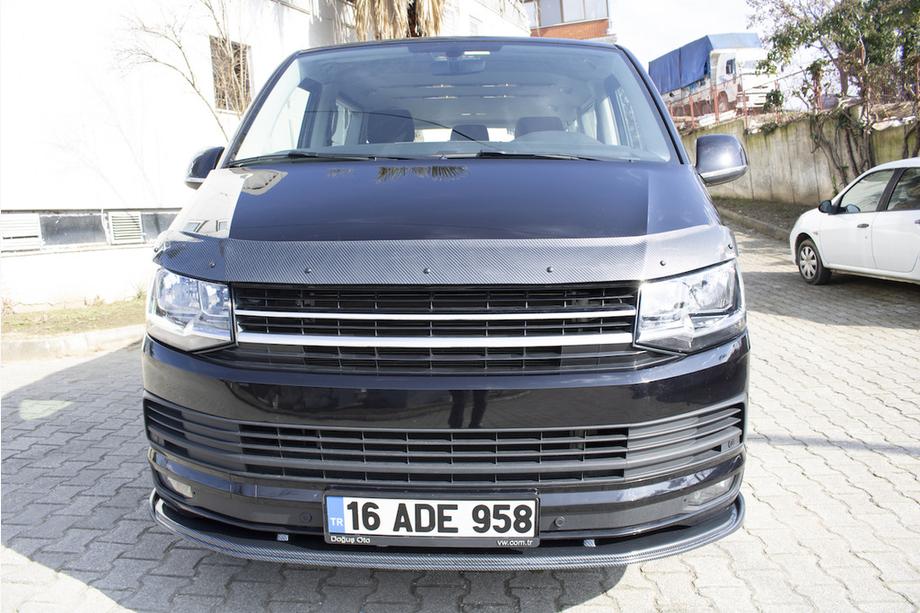 Volkswagen T6 2015–2024 Motorkapdeflector carbonlook (EuroCap) Foto 14