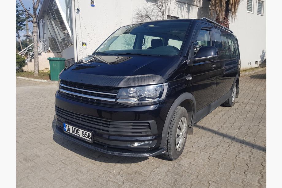 Volkswagen T6 2015–2024 Motorkapdeflector carbonlook (EuroCap) Foto 3