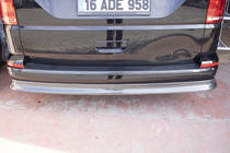 Volkswagen T6 2015–2024 Achterbumper diffuser EuroCap carbonlook (ABS) foto 9