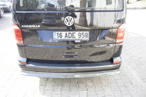Volkswagen T6 2015–2024 Achterlip opzetstuk carbonlook (ABS) foto 6