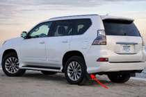 Lexus GX460 2009–2023 Premium achterspatlappen (2 stuks, 2013+) foto 1