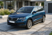 Skoda Karoq 2018– Side steps New Vision Black (2 stuks, aluminium) foto 1