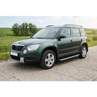 BlackLine zijsteps (2 stuks, aluminium) Skoda Yeti 2009–2017 foto 1