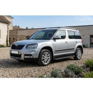 Side steps Tayga Black (2 stuks, aluminium) Skoda Yeti 2009–2017 foto 1