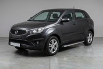 SsangYong Korando 2010–2019 BlackLine zijsteps (2 stuks, aluminium) foto 1