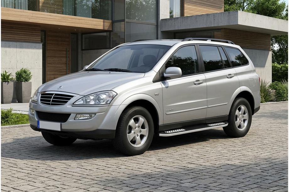 SsangYong Kyron 2005–2014 Tayga V2 side steps (2 stuks, aluminium) Image