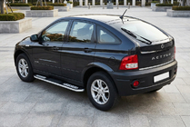 SsangYong Action 2005–2018 Tayga V2 side steps (2 stuks, aluminium) foto 1