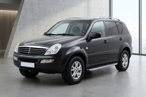 SsangYong Rexton I 2001–2017 BlackLine side steps (2 stuks, aluminium) 2012-2017 foto 1