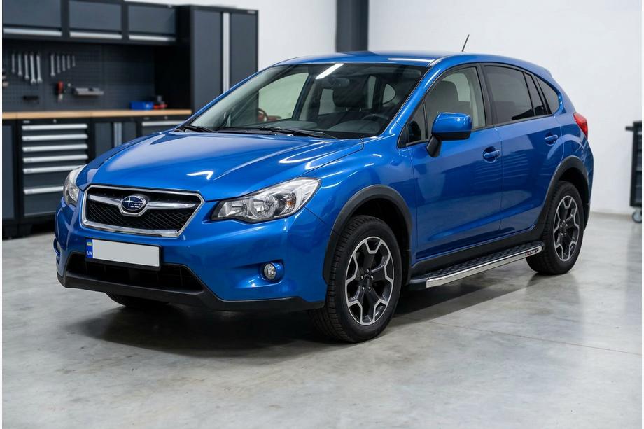 Subaru XV 2011–2017 BlackLine zijsteps (2 stuks, aluminium) Image