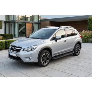 Side steps Tayga Black (2 stuks, aluminium) foto 1