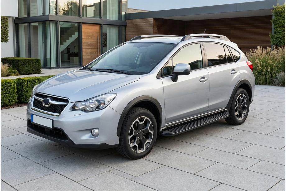 Subaru XV 2011–2017 Side steps Tayga Black (2 stuks, aluminium) Image