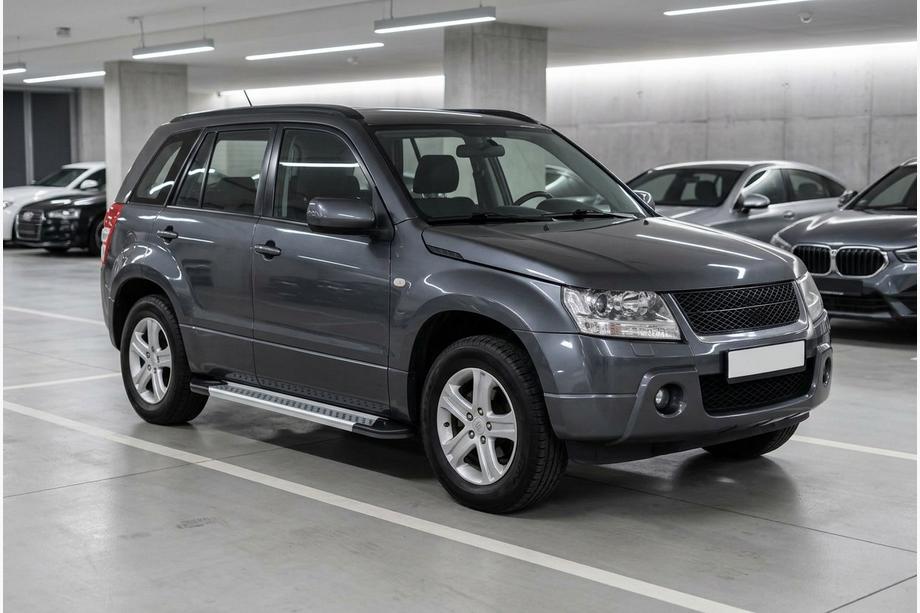 Suzuki Grand Vitara 2005–2017 Side steps New Vision Grey (2 stuks, aluminium) Foto 1