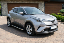 Toyota C-HR 2016–2023 BlackLine side steps (2 stuks, aluminium) foto 1