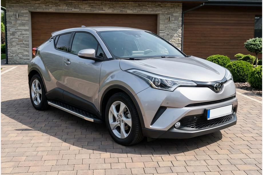 Toyota C-HR 2016–2023 BlackLine side steps (2 stuks, aluminium) Image