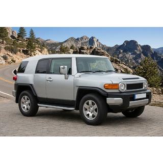 Side steps Tayga Grey (set van 2, aluminium) Toyota FJ Cruiser 2006–2022 foto 1