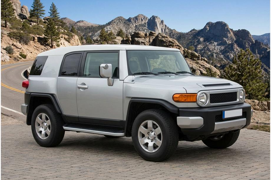 Toyota FJ Cruiser 2006–2022 Side steps Tayga Grey (set van 2, aluminium) Foto 1