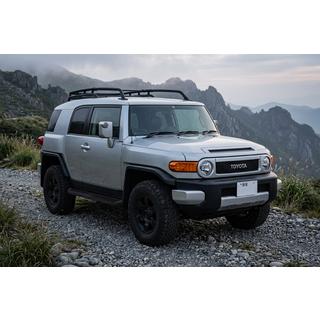Side steps Tayga Black (2 stuks, aluminium) Toyota FJ Cruiser 2006–2022 foto 1