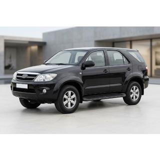 Zijstappen Tayga Black (2 stuks, aluminium) Toyota Fortuner 2006–2015 foto 1