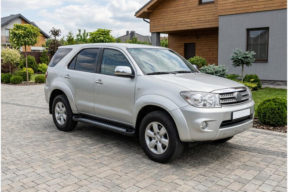 Toyota Fortuner 2006–2015 Side steps New Vision Black (2 stuks, aluminium) Foto 1