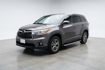 Toyota Highlander 2013–2019 BlackLine zijsteps (2 stuks, aluminium) foto 1