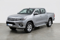 Toyota Hilux 2015– Side steps New Vision Grey (2 stuks, aluminium) foto 1