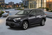 Toyota Rav 4 2019–2025 RedLine Black zijtreden (2 st., aluminium) foto 1