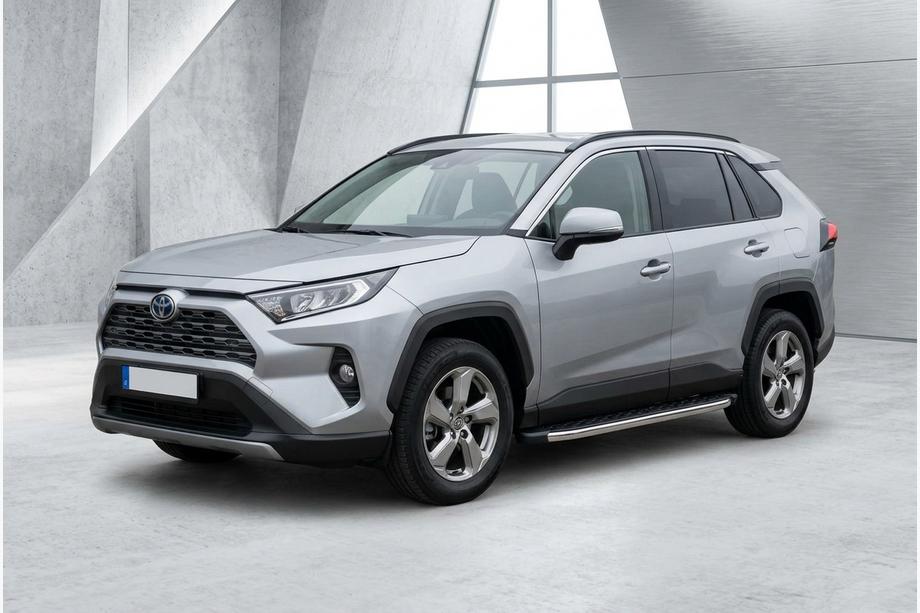 Toyota Rav 4 2019–2025 BlackLine zijsteps (2 stuks, aluminium) Image