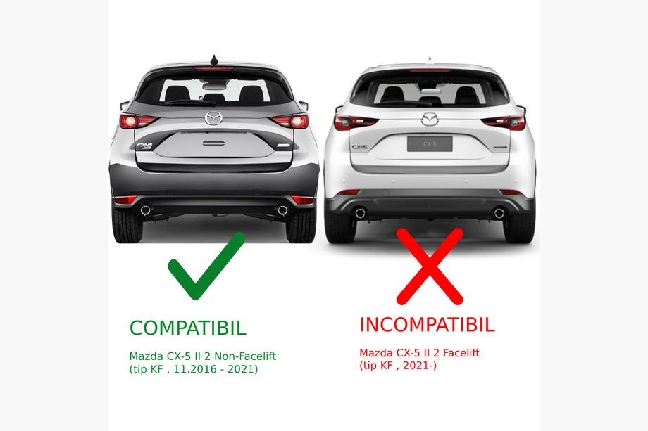 Mazda CX-5 2017–2025 Spatlappen Premium 2017-2021 (4 stuks) Foto 2