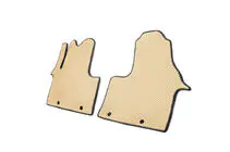 Opel Vivaro 2015–2019 EVA automatten interieur, beige (set 2 stuks) foto 1