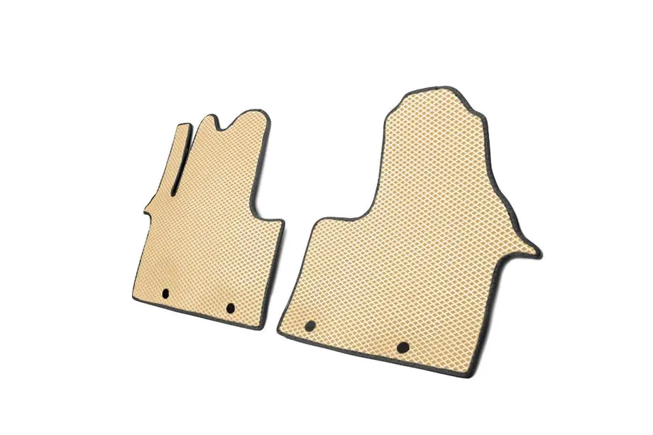 Opel Vivaro 2015–2019 EVA automatten interieur, beige (set 2 stuks) Image