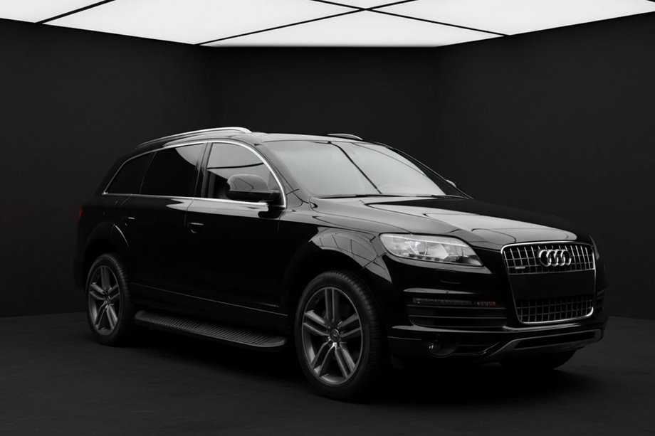 Audi Q7 2005–2015 Side steps Tayga Black (2 stuks, aluminium) Image