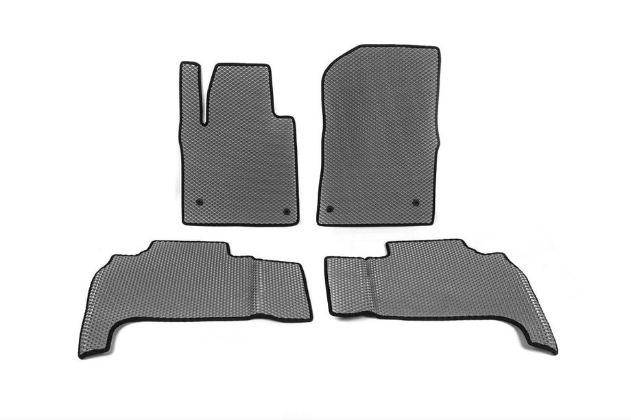 Lexus LX570/450d 2008–2022 Polyurethaan automatten (2008-2012, EVA, grijs) Image