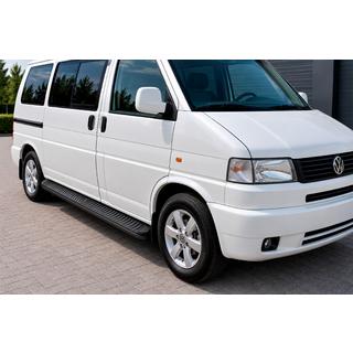Side steps Tayga Black (2 stuks, aluminium) Volkswagen T4 Caravelle/Multivan 1990–2003 foto 1