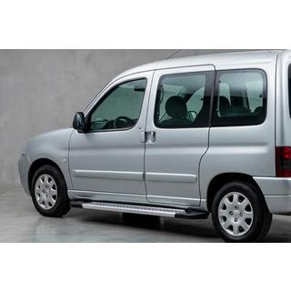 Side steps New Vision Grey (2 stuks, aluminium) Peugeot Partner 1996–2008 foto 1