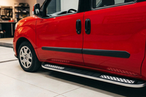 Opel Combo 2012–2018 Tayga V2 side steps (2 stuks, aluminium) foto 1