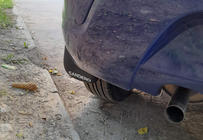 Renault Sandero 2007–2013 Achterspatlappen (2 stuks) foto 2