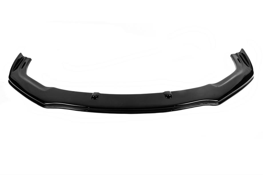 Renault Megane IV 2016–2025 Voorbumper lipspoiler LIP (zwart) Foto 2
