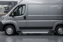 Citroen Jumper 2007–2025 Side steps New Vision Grey (2 stuks, aluminium) foto 1