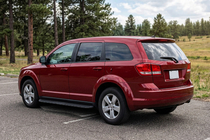 Dodge Journey 2008–2020 Side steps Tayga Black (2 stuks, aluminium) foto 1