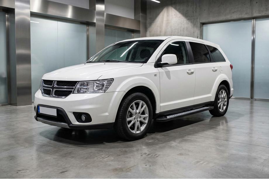 Dodge Journey 2008–2020 Side steps New Vision Black (2 stuks, aluminium) Image