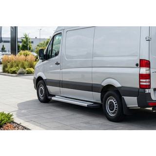 Side steps New Vision Grey (2 stuks, aluminium) Volkswagen Crafter 2006–2016 foto 1