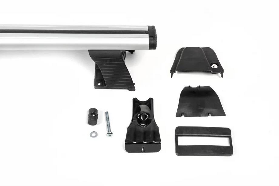 Chevrolet Aveo T300 2011–2020 Dakdrager-dwarsbalken voor glad dak (2 stuks, Asaf V4) Foto 12