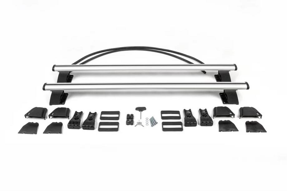 Honda Accord VIII 2008–2012 Dakdrager-dwarsbalken voor glad dak (2 stuks, Asaf V4) Foto 4