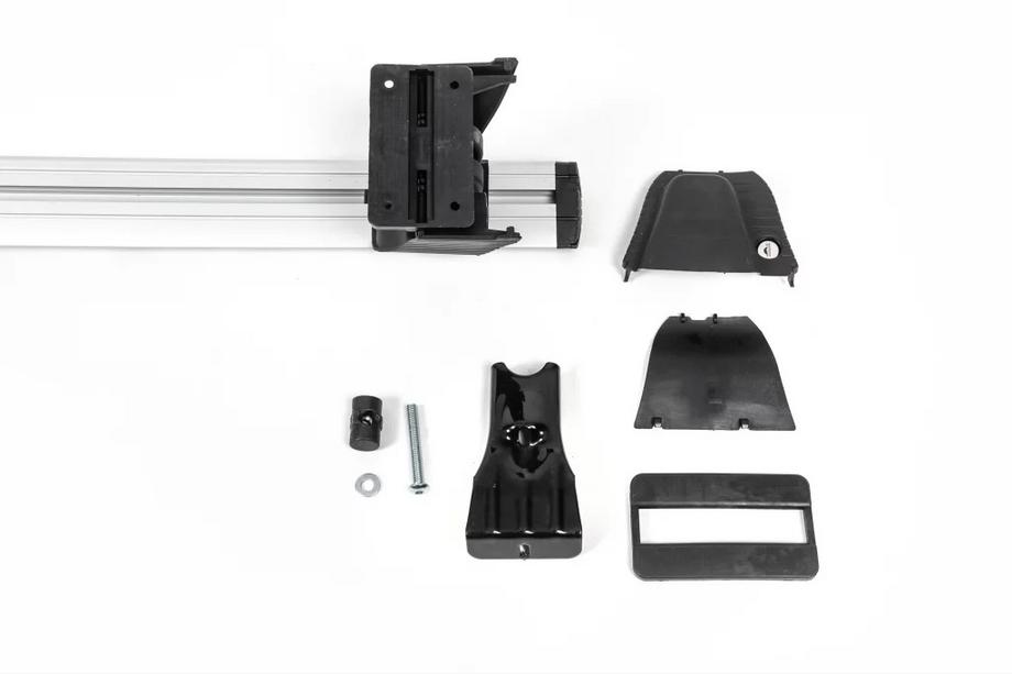 Opel Corsa E 2015–2019 Dakdrager-dwarsbalken voor glad dak (2 stuks, Asaf V4) Foto 13