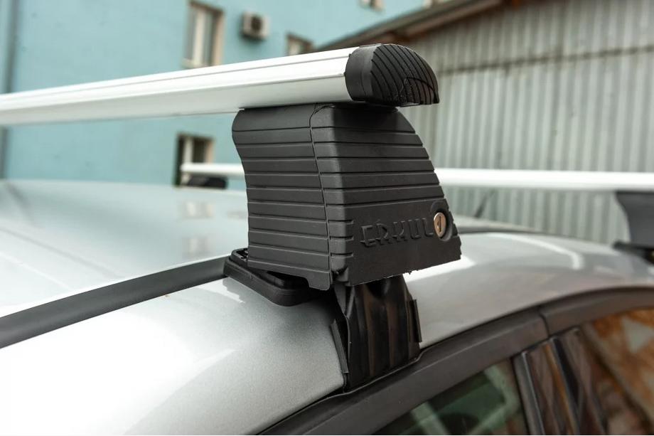Toyota Corolla 1993–1998 Dakdrager-dwarsbalken voor glad dak (2 stuks, Asaf V4) Foto 7