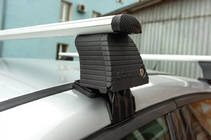 Mitsubishi L200 2015–2024 Dakdrager-dwarsbalken voor glad dak (2 stuks, Asaf V4) foto 8