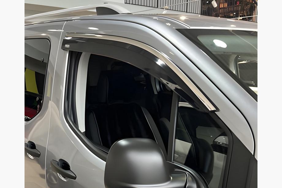 Citroen Berlingo/Multispace 2018– Raamdeflectoren met chroomstrip (set van 2, Niken) Image
