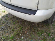 Volkswagen Caddy 2004–2010 RVS-look achterbumperbeschermer (ABS) foto 2