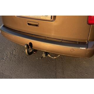 RVS-look achterbumperbeschermer (ABS) Volkswagen Caddy 2004–2010 foto 4